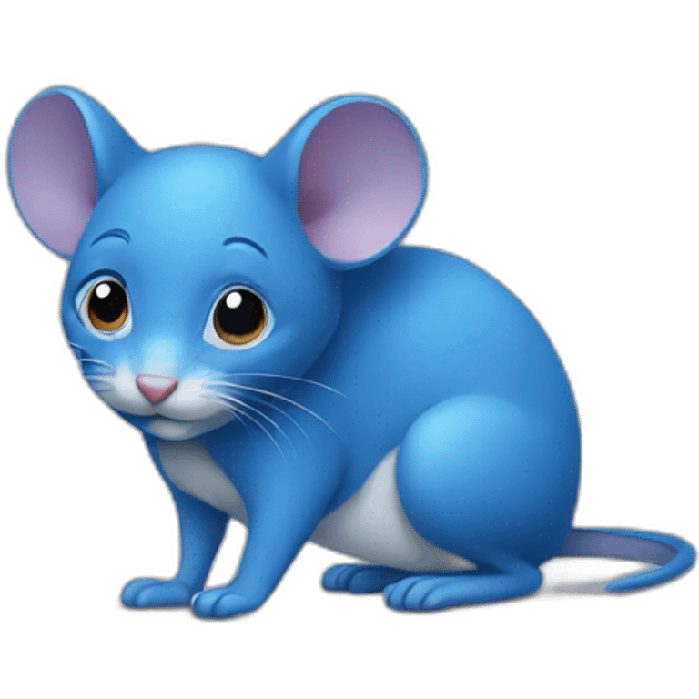 blue mouse emoji