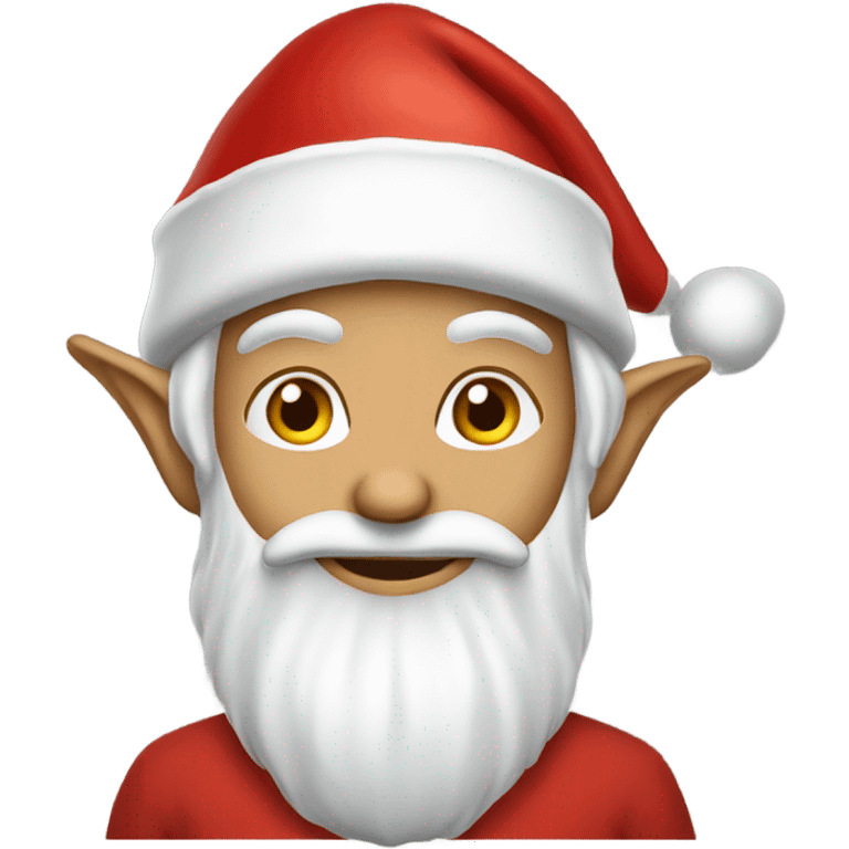 elf male santa hat emoji