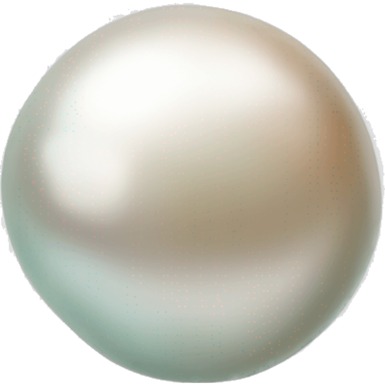 Pearl stone emoji