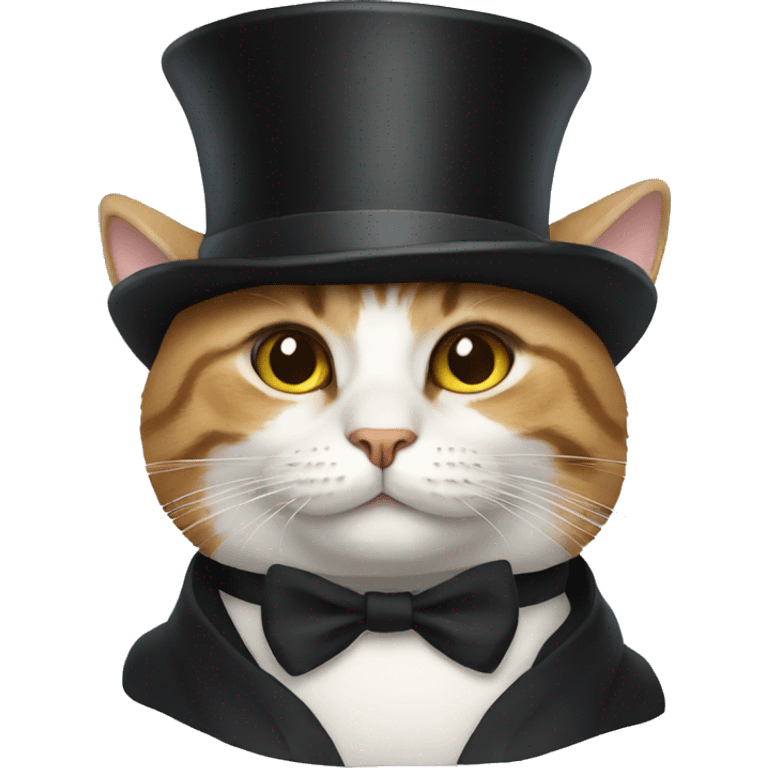 cat in a top hat emoji