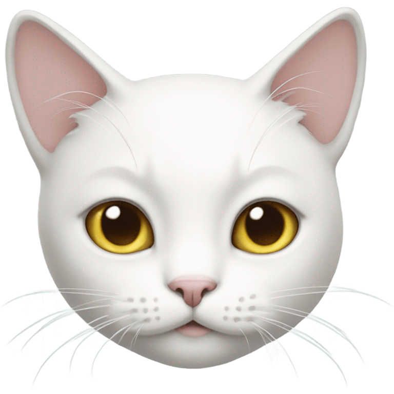 white cat emoji