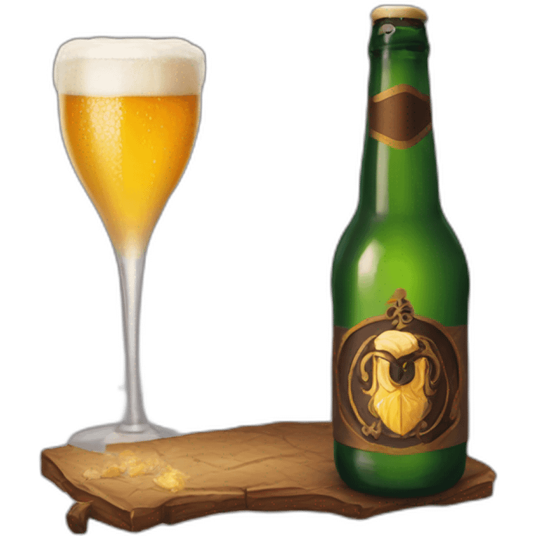 Harry Potter buvant une biere emoji