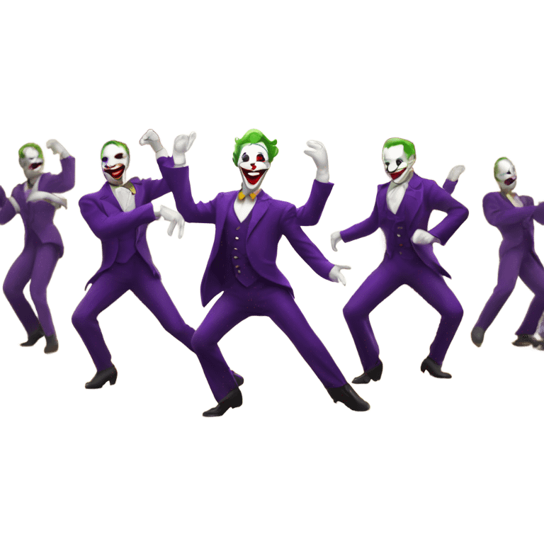 Joker ballroom dancing emoji