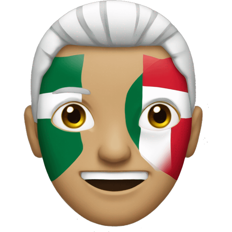 Mexican with a mexico flag emoji