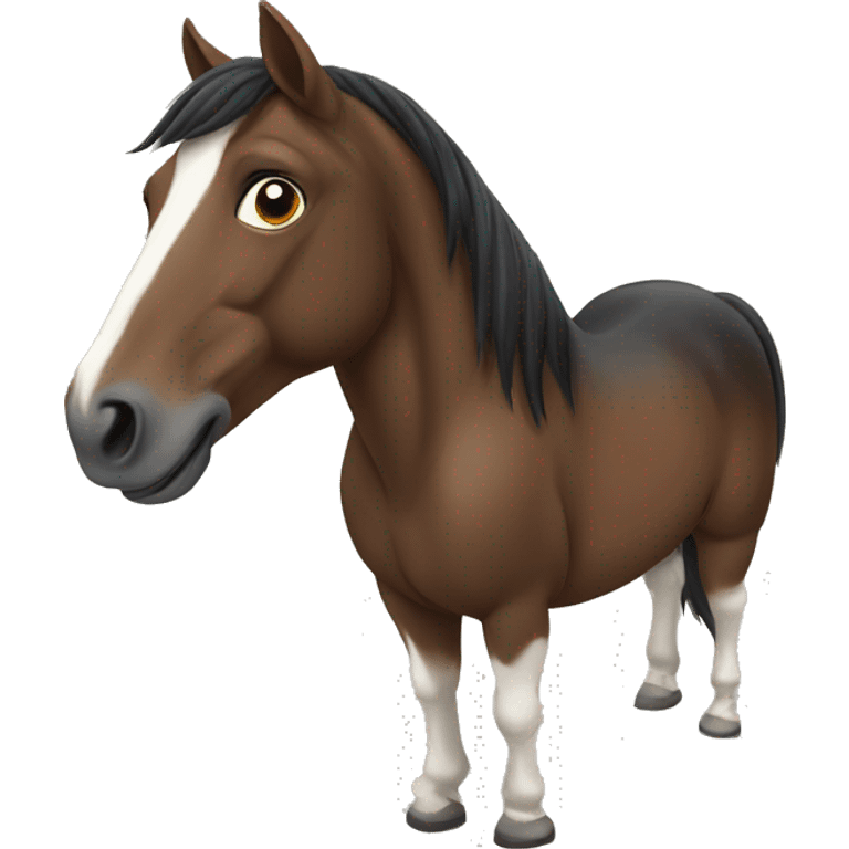 Ahel teke horses emoji