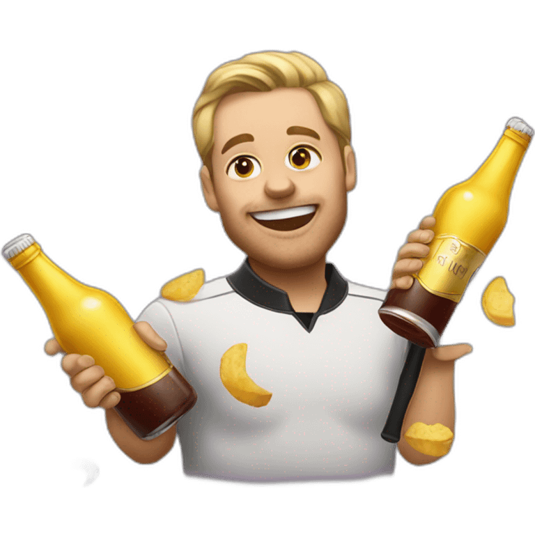 adolph hitter at a party emoji