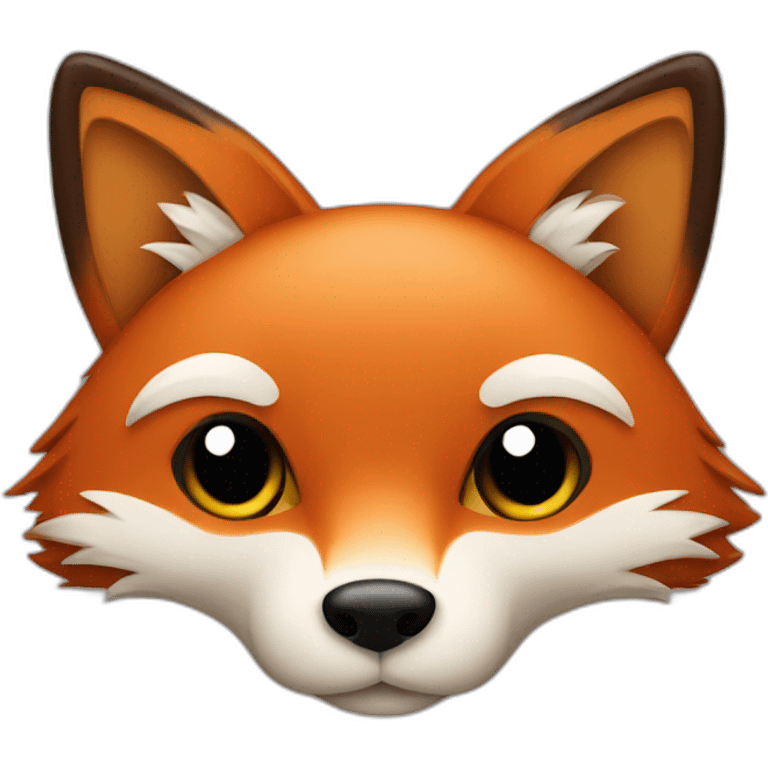 Fox in stockings emoji