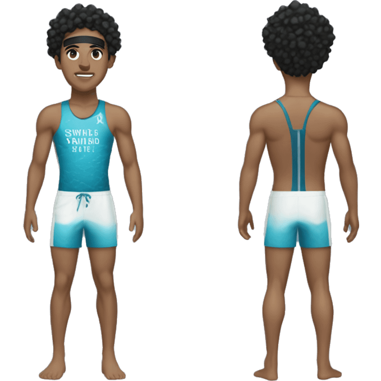 jordan poole full body swim clothes emoji