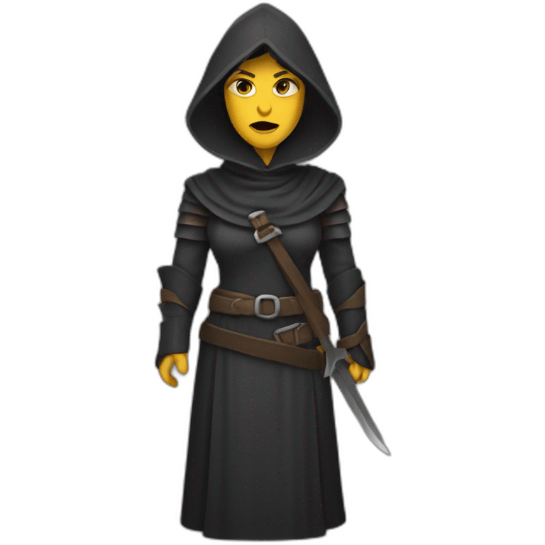 Dark Ages female executioner  emoji