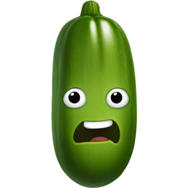 pickle with a face  emoji