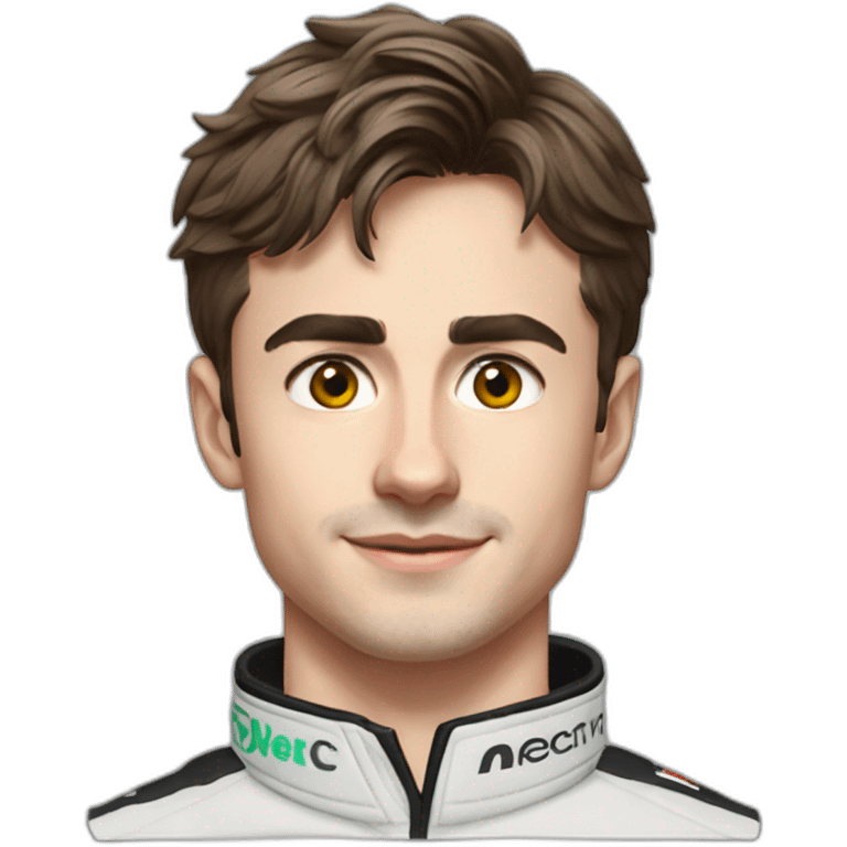 Charles Leclerc in a Formula 1 emoji