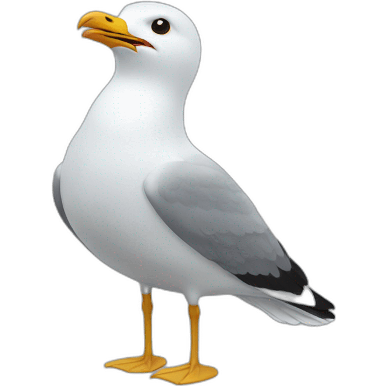 seagull mine 45 degrees angle emoji