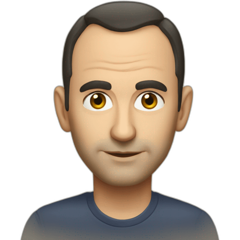 Nikos Aliagas French head emoji