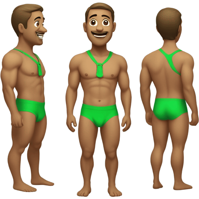 borat mankini emoji