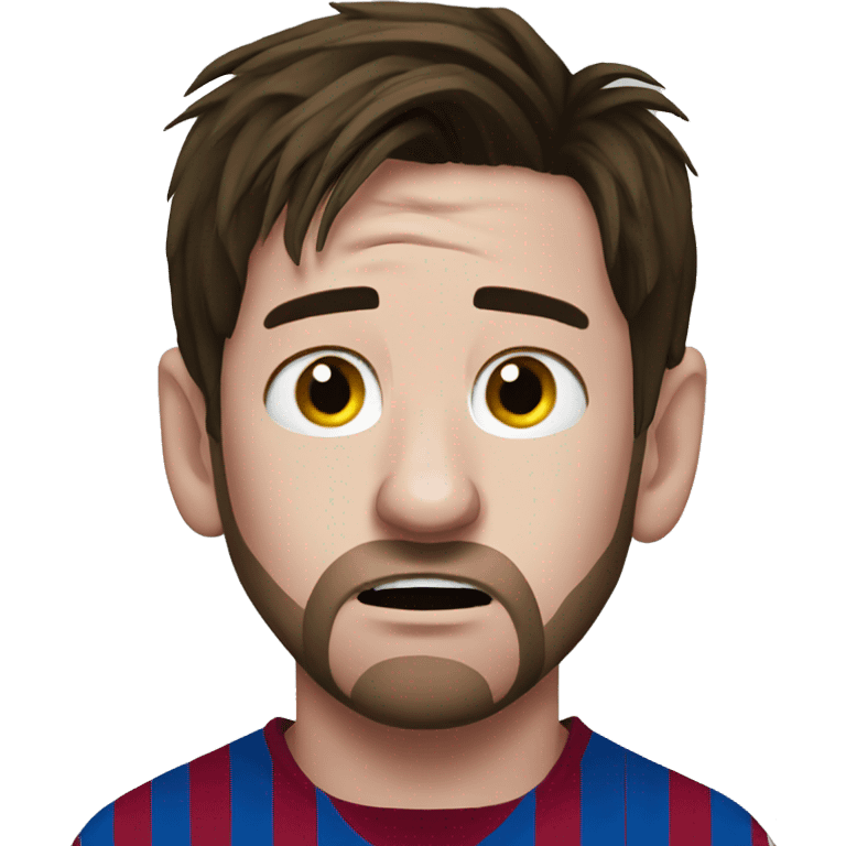 messi crying emoji