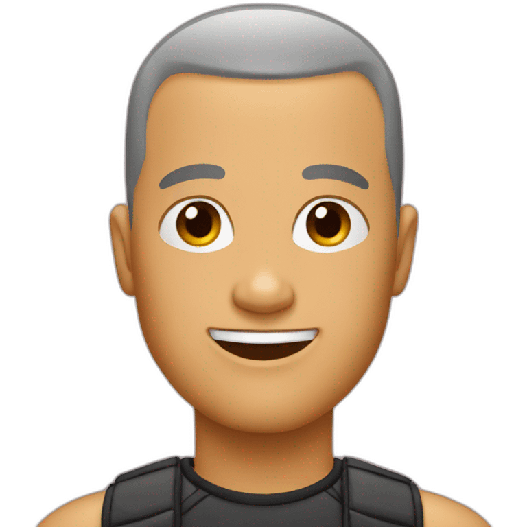 Buzz cut emoji