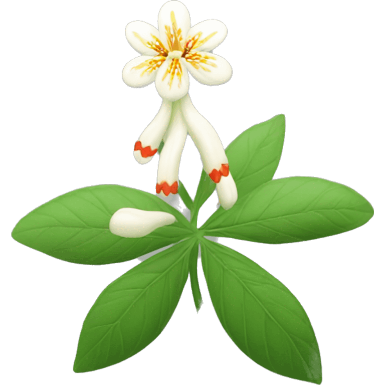 Indian Ginseng flower emoji