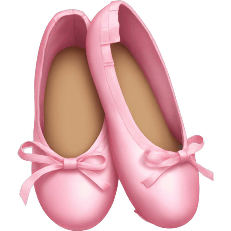 Pink ballet shoes emoji