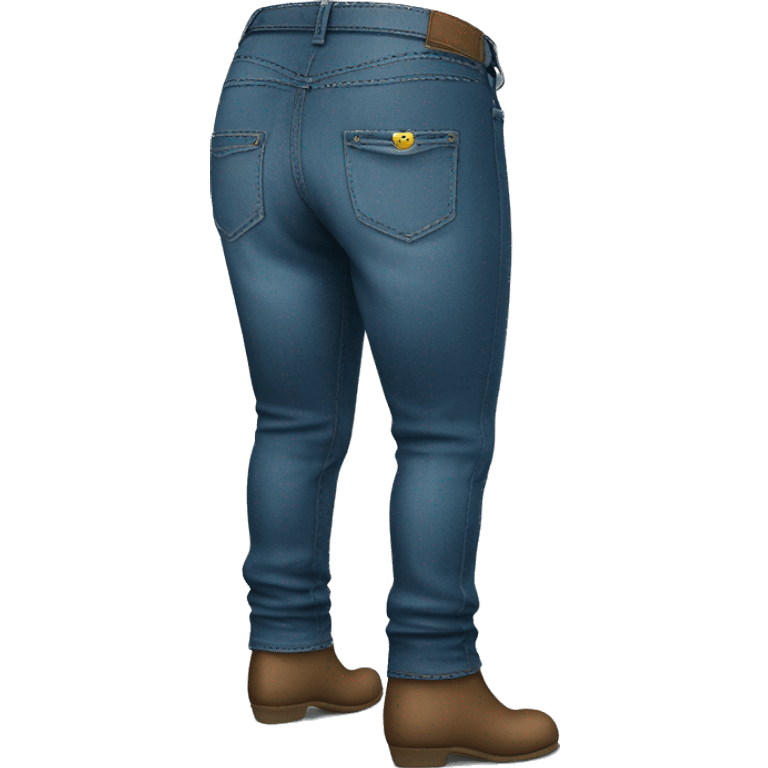 horse with jeans emoji