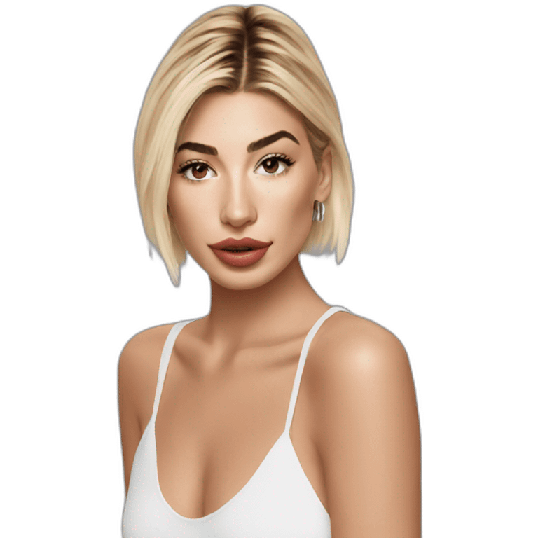 Hailey baldwin emoji