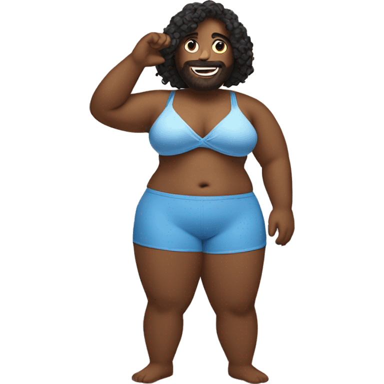 Beach body emoji