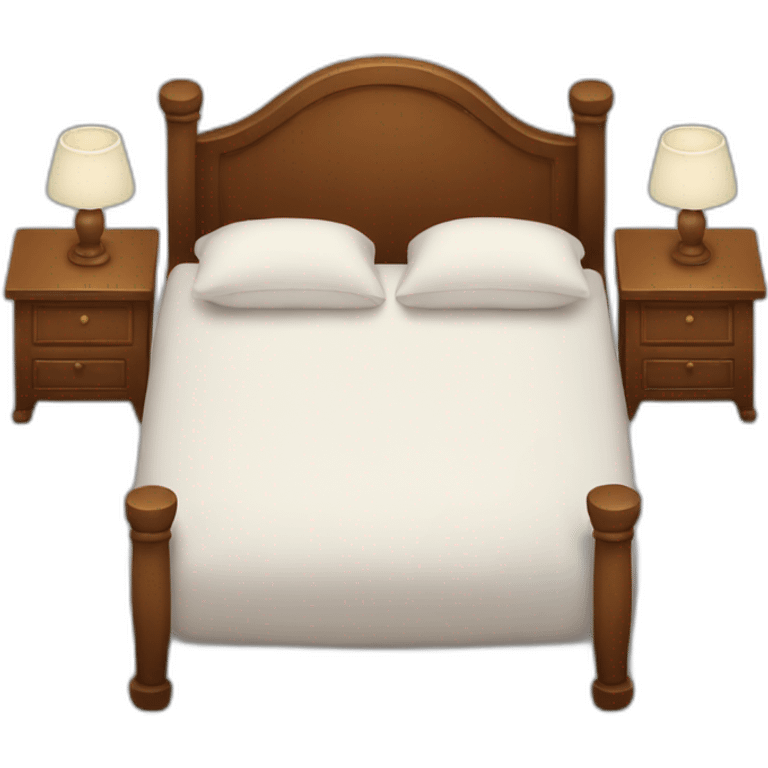 double bed for 2 people emoji