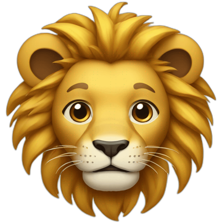 lion cook new year emoji