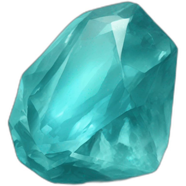 aquamarine stone emoji