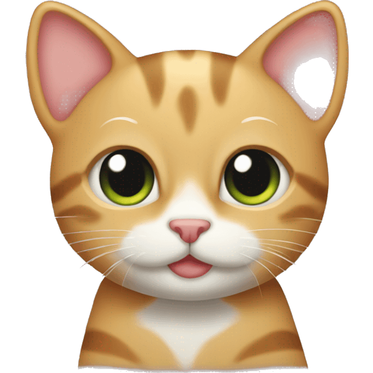 A cute cat emoji emoji