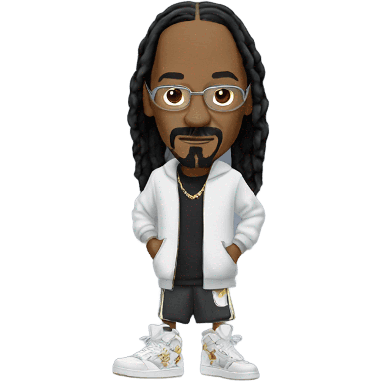 Snoop dogg wearing Jordans ￼ emoji