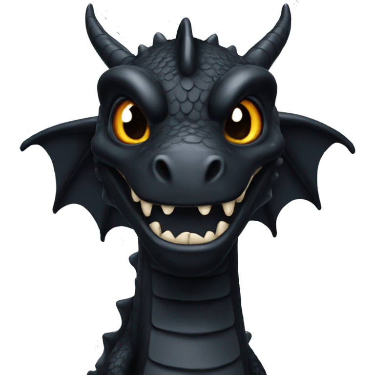 Black Dragon  emoji