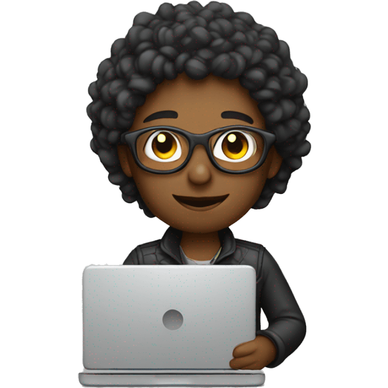 designer with laptop emoji