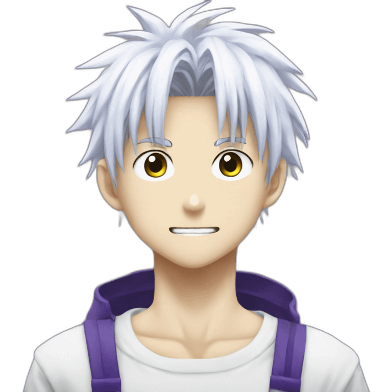 Killua hunter x hunter emoji