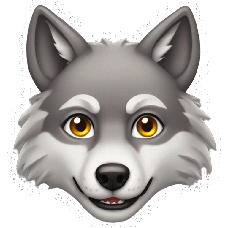 Wolf emoji