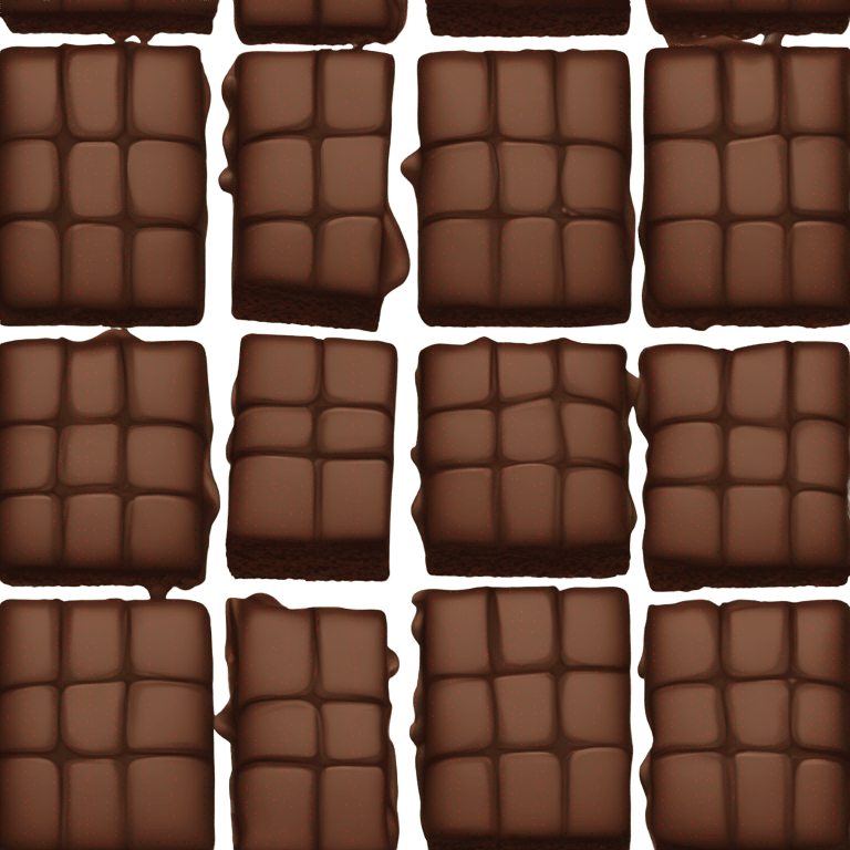 brownie emoji