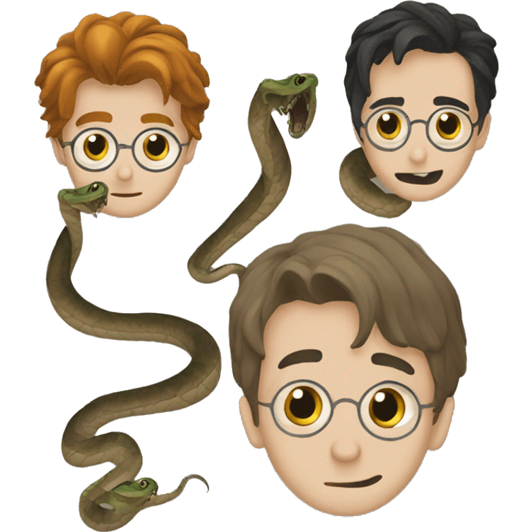 Harry Potter e slithering emoji