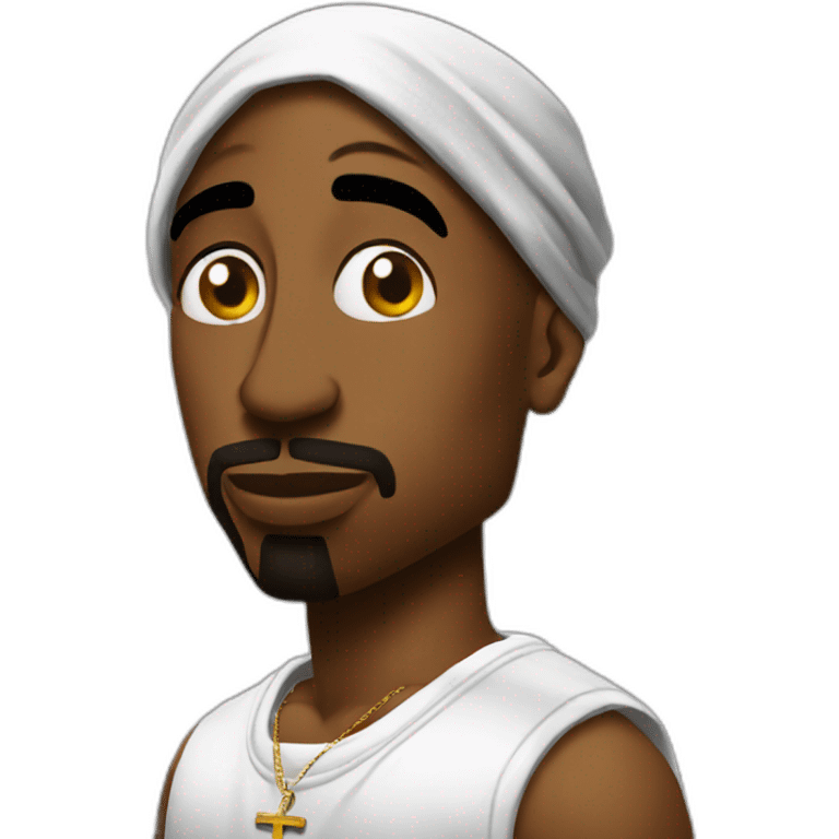 2pac funny emoji