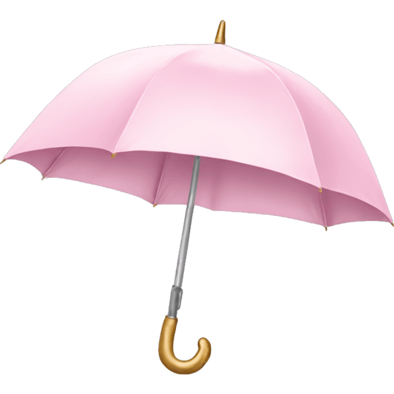 Light pink umbrella unicorn  emoji