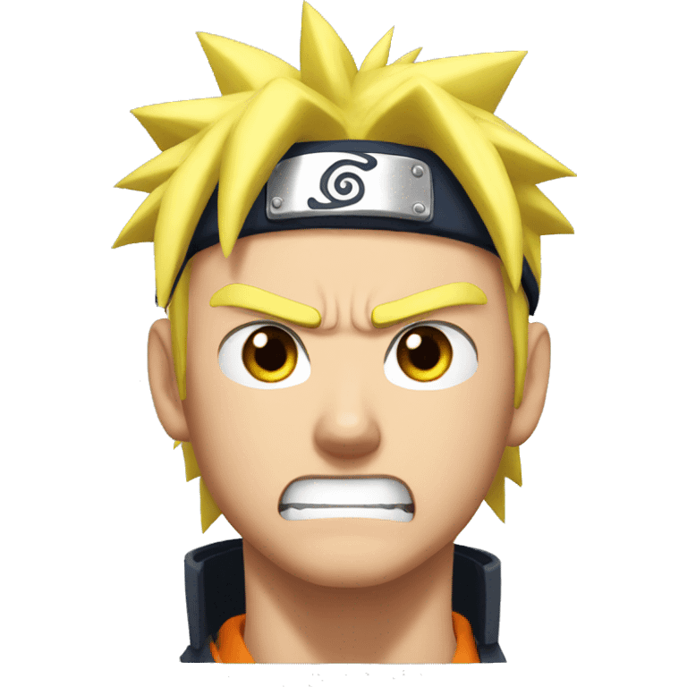 Naruto angry emoji