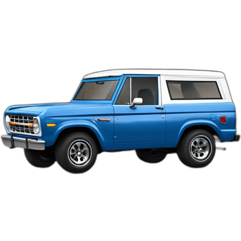 blue ford bronco emoji