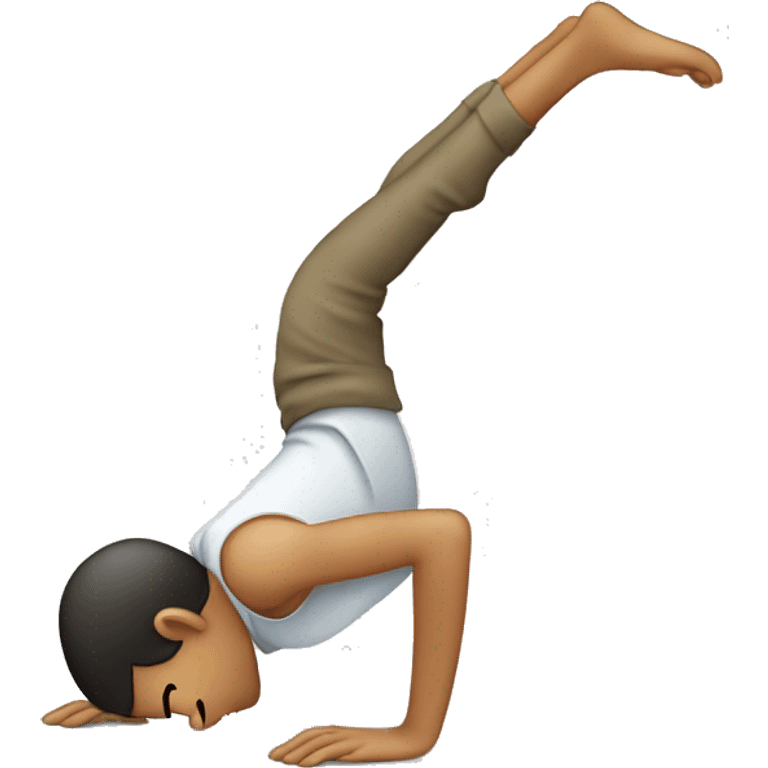 person crawling around fast on all fours emoji