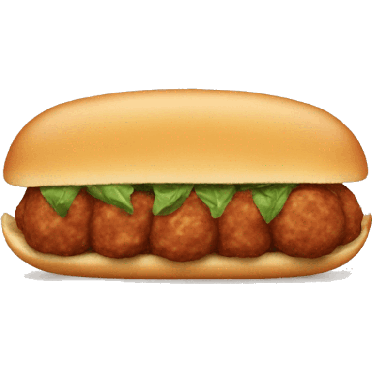 Meatball sub emoji