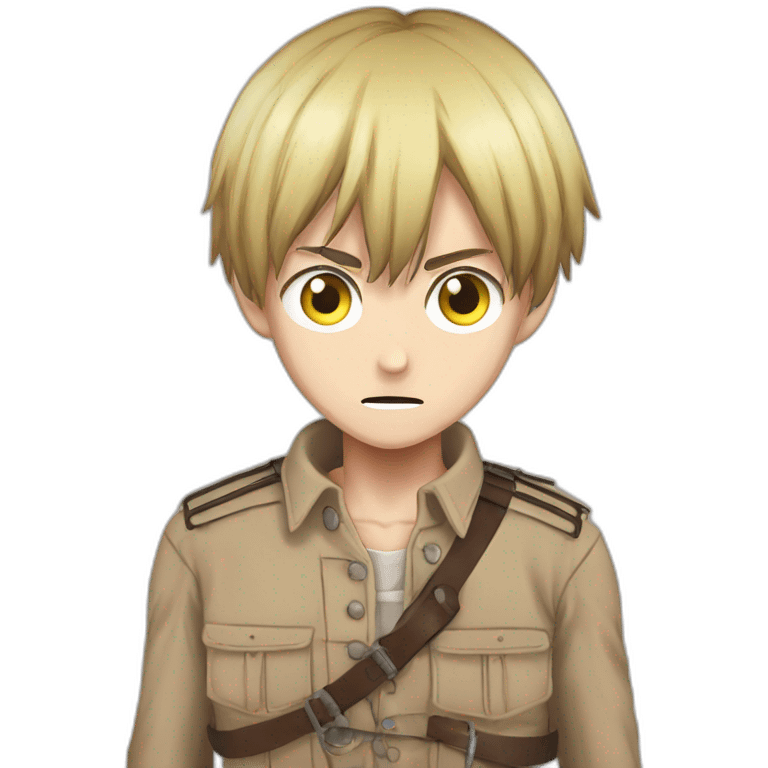 Eren, attack on titan  emoji