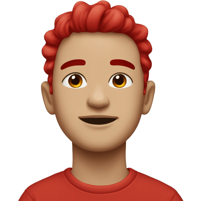 red aesthetic ￼ emoji