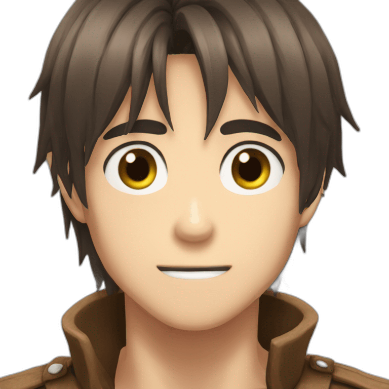 Eren yaeger long hair emoji