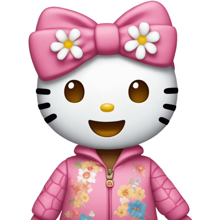 Hello kitty have a nice day  emoji