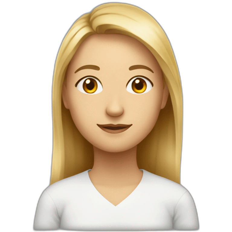 Siedzący student przy matmie emoji