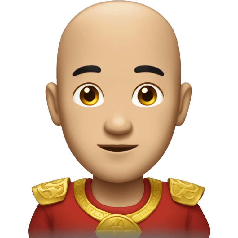 Chinese man with gold ears  emoji