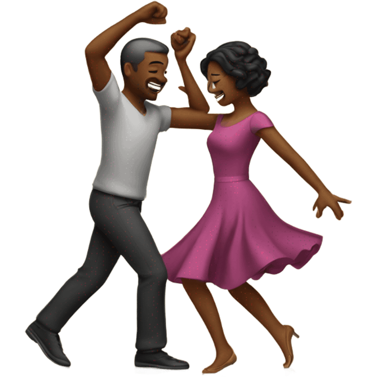 Couple dancing emoji