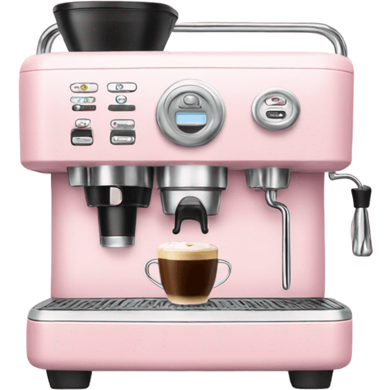 Light Pink coffee machine  emoji